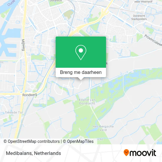 Medibalans kaart