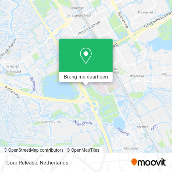 Core Release kaart