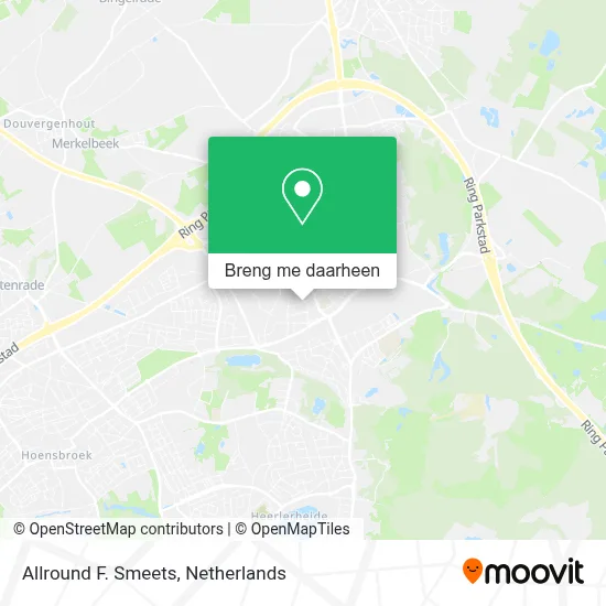 Allround F. Smeets kaart
