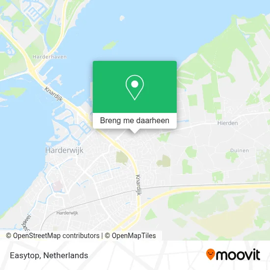 Easytop kaart