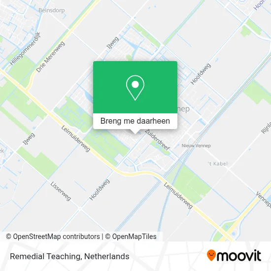 Remedial Teaching kaart