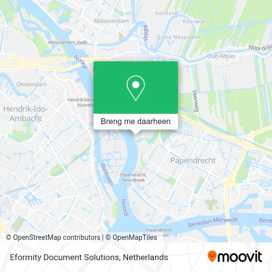 Eformity Document Solutions kaart