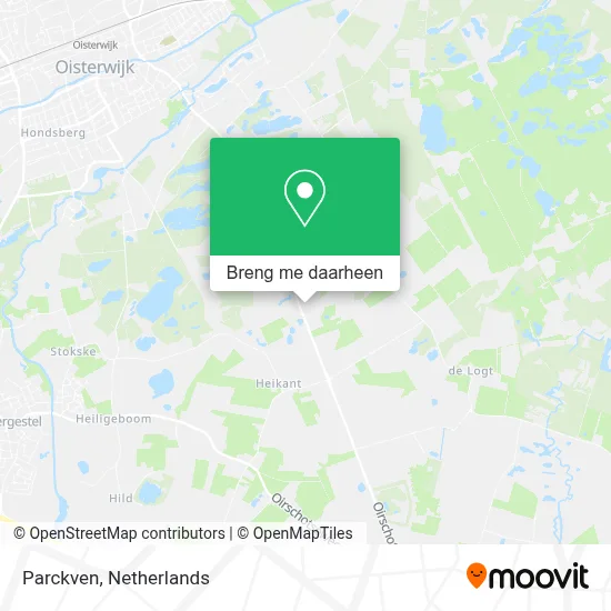 Parckven kaart
