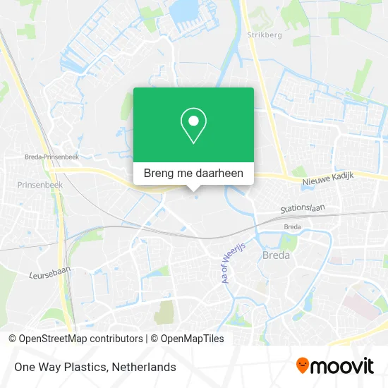 One Way Plastics kaart