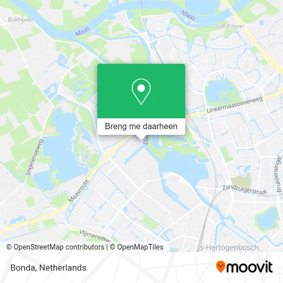 Bonda kaart