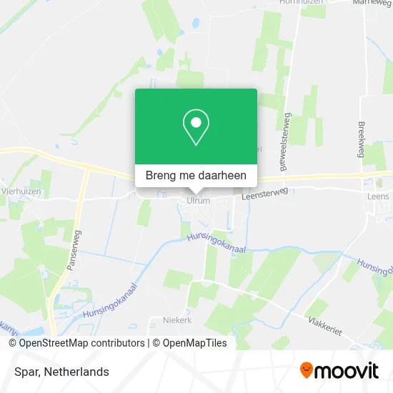 Spar kaart