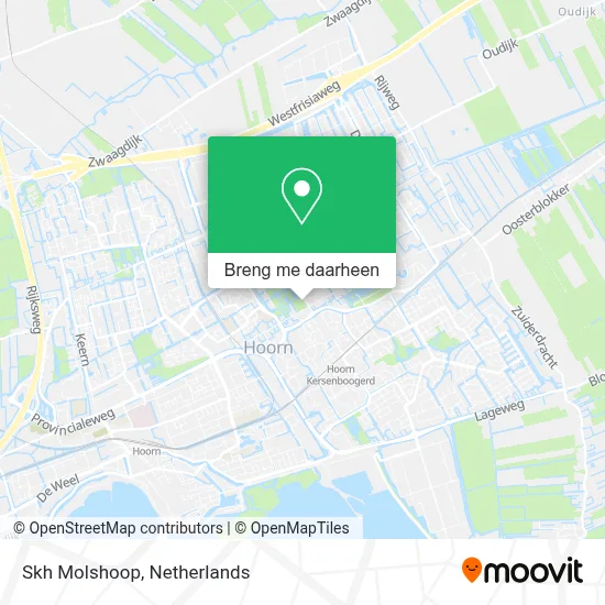 Skh Molshoop kaart
