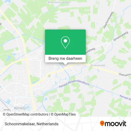 Schoonmakelaar kaart
