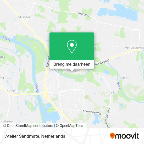 Atelier Sandmate kaart
