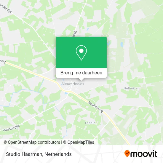 Studio Haarman kaart
