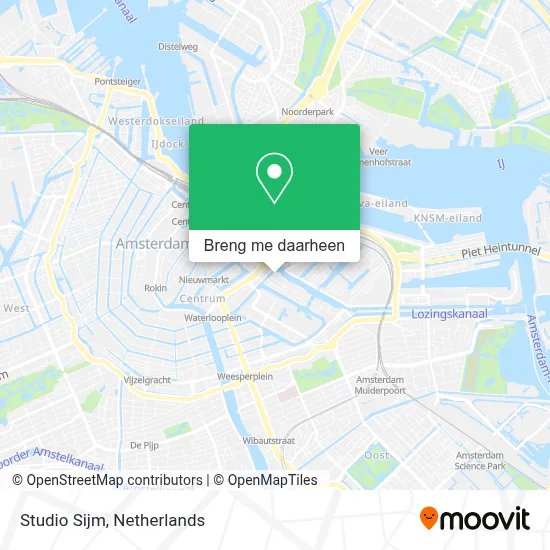Studio Sijm kaart