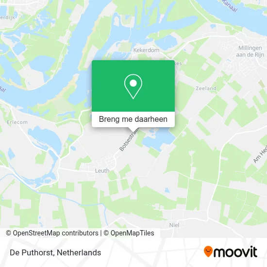 De Puthorst kaart