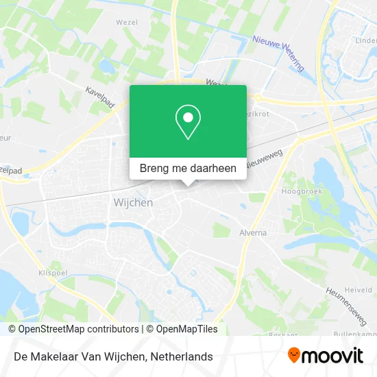 De Makelaar Van Wijchen kaart