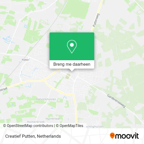 Creatief Putten kaart