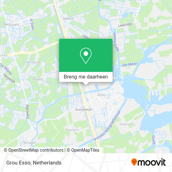 Grou Esso kaart