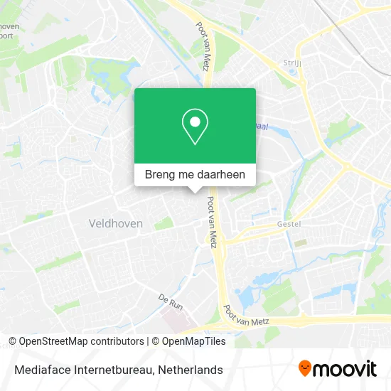 Mediaface Internetbureau kaart