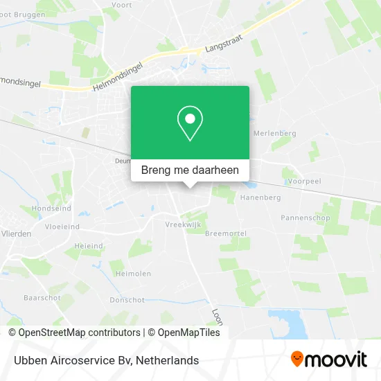 Ubben Aircoservice Bv kaart