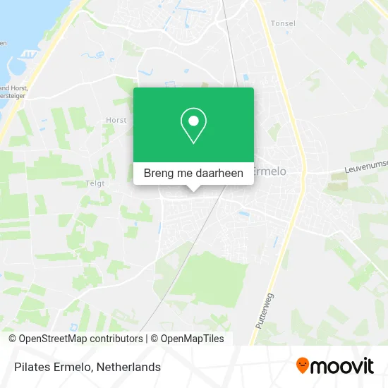 Pilates Ermelo kaart