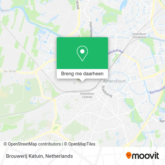 Brouwerij Katuin kaart