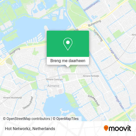 Hot Networkz kaart