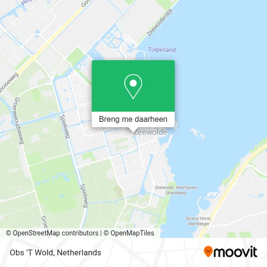 Obs 'T Wold kaart