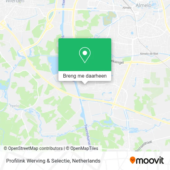 Profilink Werving & Selectie kaart