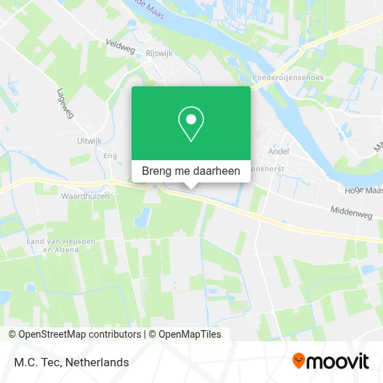 M.C. Tec kaart