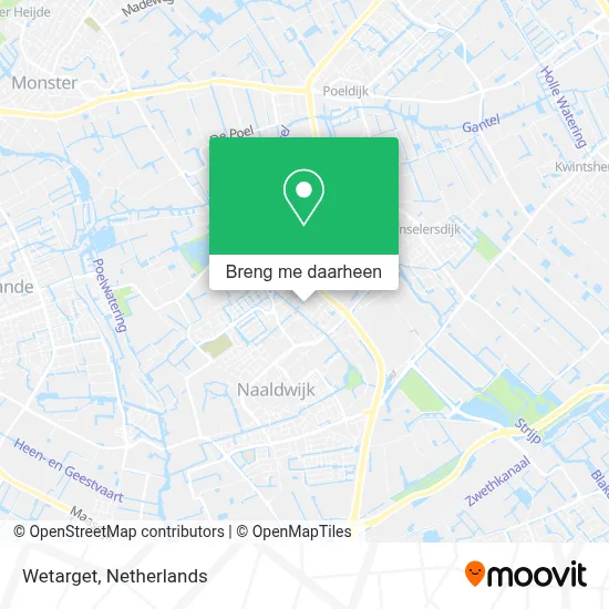 Wetarget kaart
