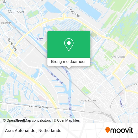 Aras Autohandel kaart