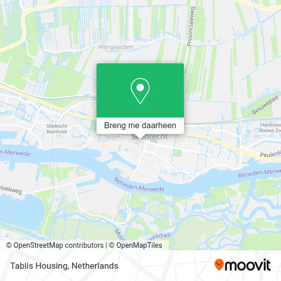 Tablis Housing kaart