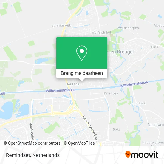 Remindset kaart