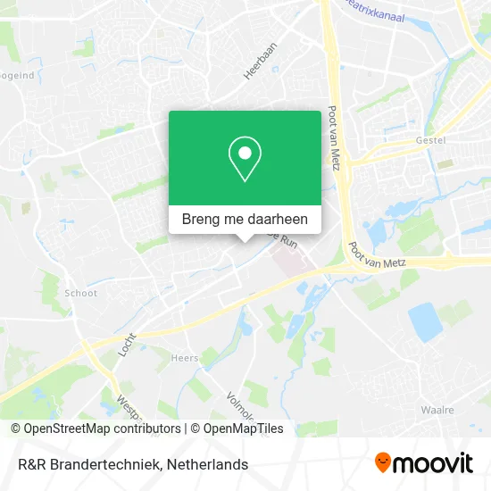 R&R Brandertechniek kaart