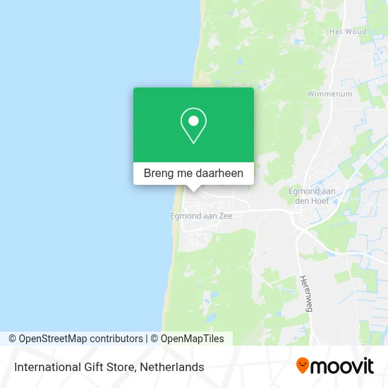 International Gift Store kaart