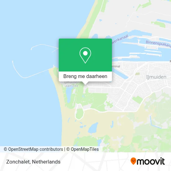 Zonchalet kaart