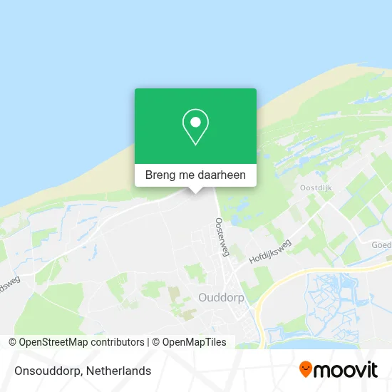 Onsouddorp kaart