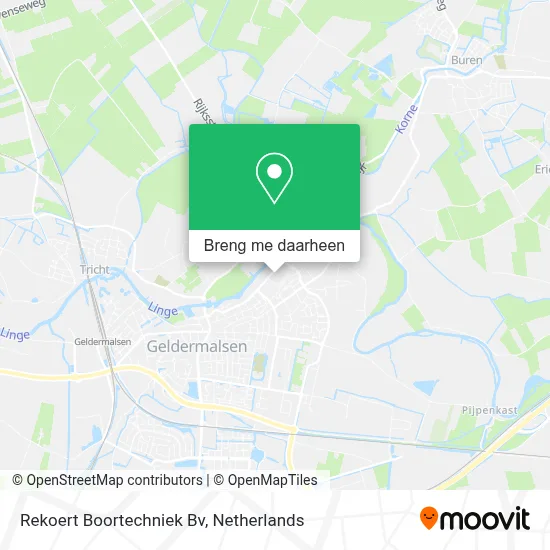 Rekoert Boortechniek Bv kaart
