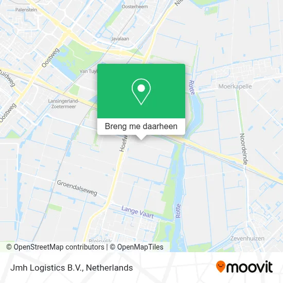 Jmh Logistics B.V. kaart