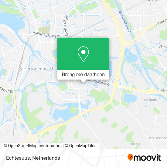 Echtesuus kaart