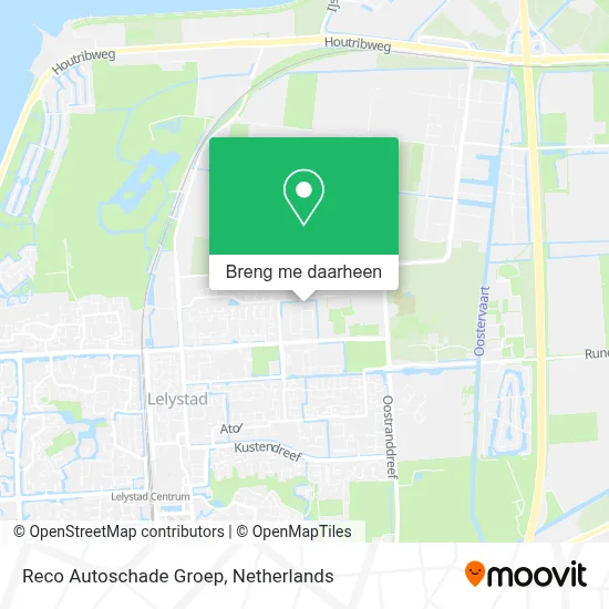 Reco Autoschade Groep kaart