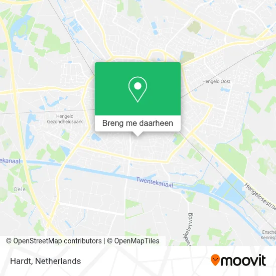 Hardt kaart