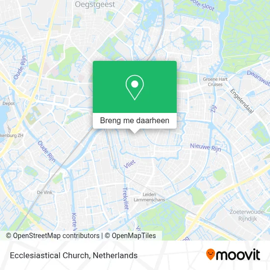 Ecclesiastical Church kaart