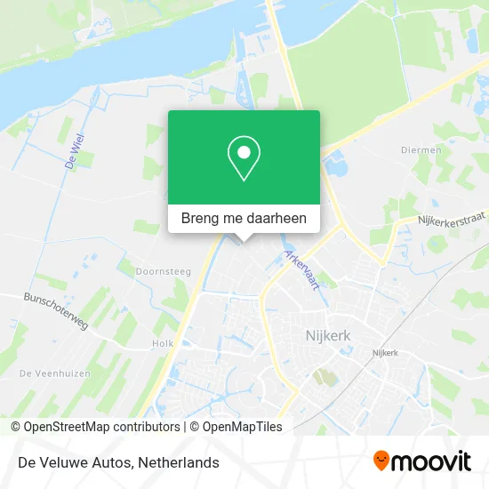 De Veluwe Autos kaart