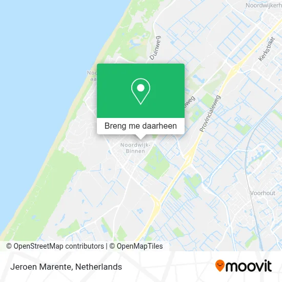 Jeroen Marente kaart