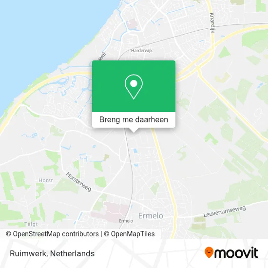 Ruimwerk kaart