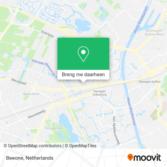 Beeone kaart