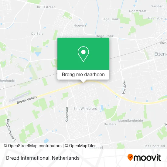 Drezd International kaart
