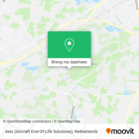 Aels (Aircraft End-Of-Life Solutions) kaart