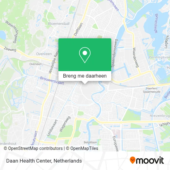 Daan Health Center kaart