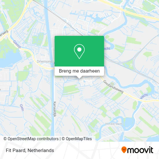 Fit Paard kaart
