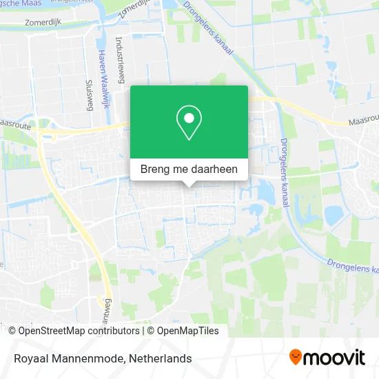 Royaal Mannenmode kaart